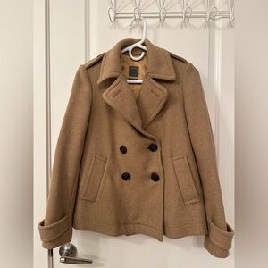 Gap Tan Double-Breasted Women's Coat in size XS